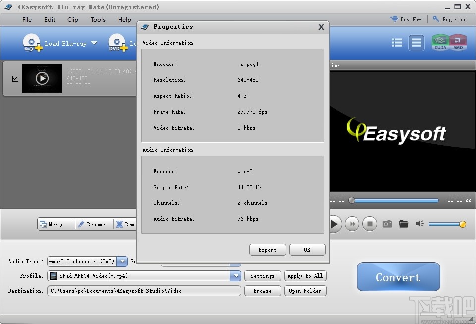 4Easysoft Blu Ray Mate(视频转换软件)