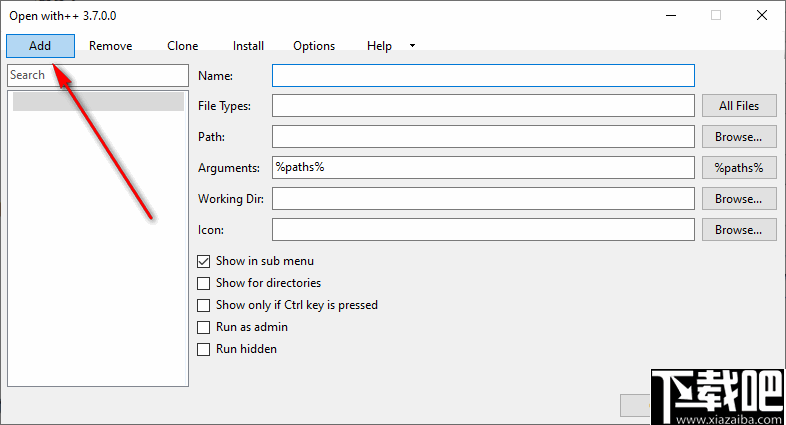 Open with++(鼠标右键功能添加)