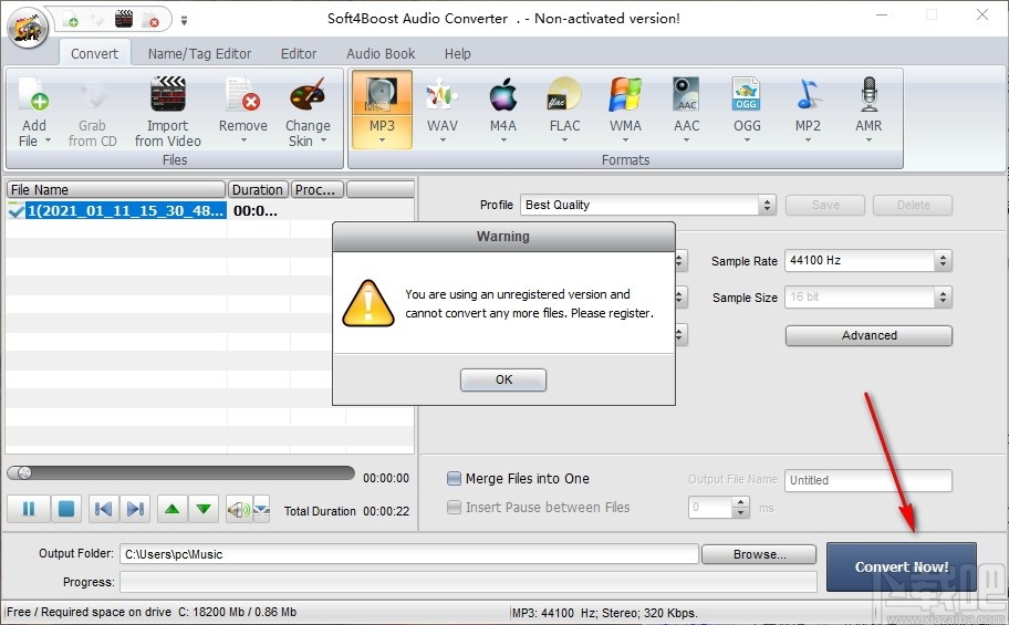 Soft4Boost Audio Converter(音频转换器)