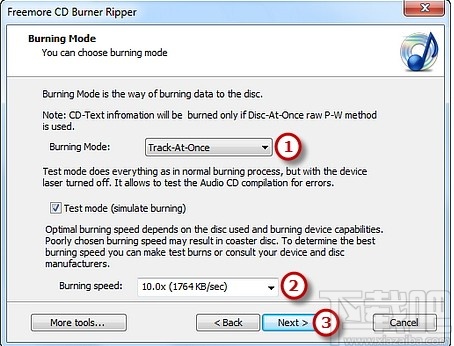 Freemore CD Burner Ripper(光盘刻录软件)