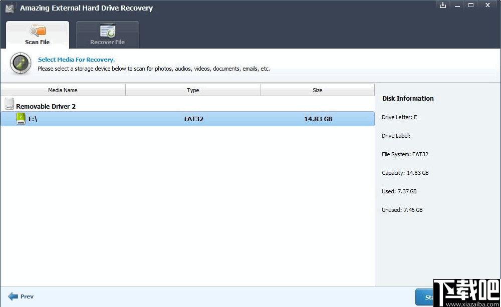 Amazing External Hard Drive Recovery(外部磁盘数据恢复软件)