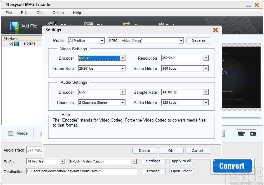 4Easysoft MPG Encoder(视频编辑软件)