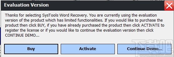 SysTools Docx Repair(文档修复软件)