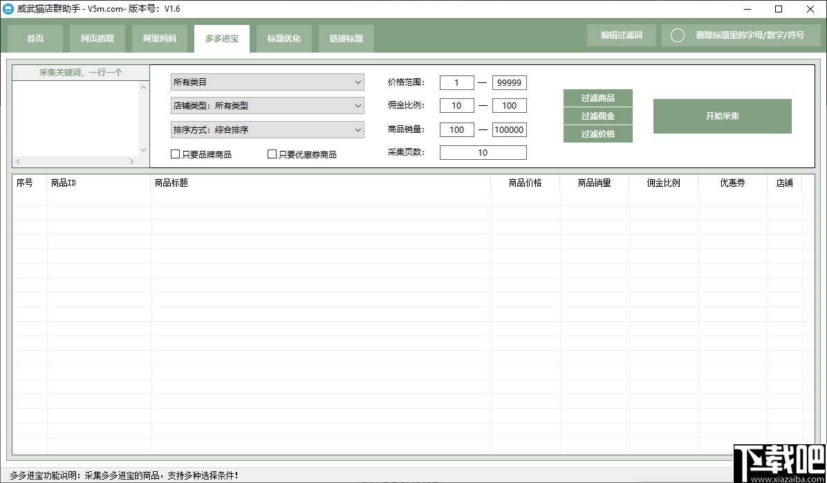 威武猫店群助手