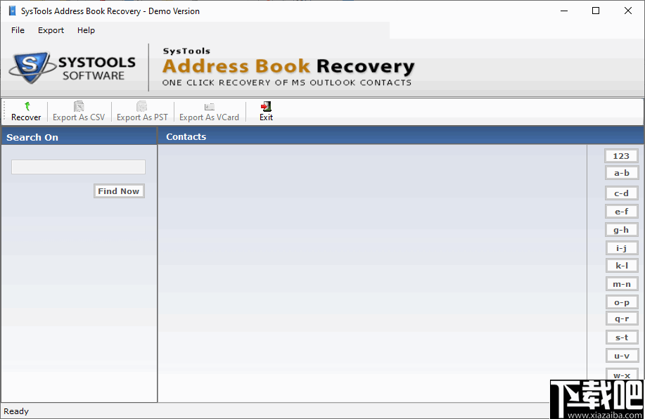 SysTools Address Book Recovery(通讯录恢复软件)