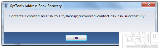 SysTools Address Book Recovery(通讯录恢复软件)