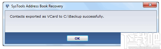 SysTools Address Book Recovery(通讯录恢复软件)