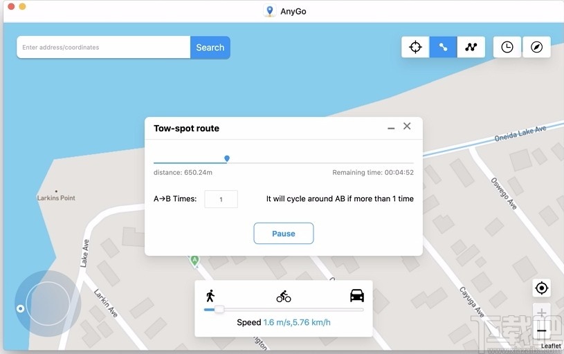 iToolab AnyGo(iPhone定位工具)