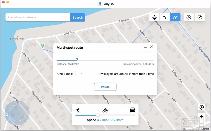 iToolab AnyGo(iPhone定位工具)