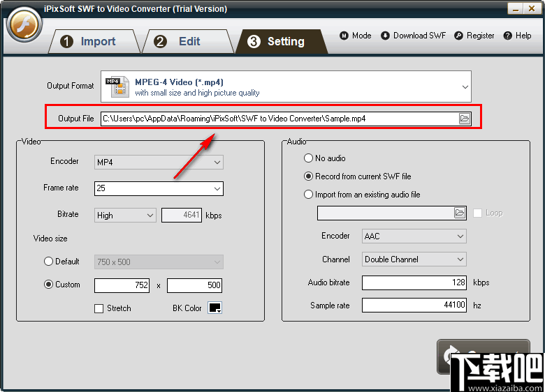 iPixSoft SWF to Video Converter(视频转换软件)