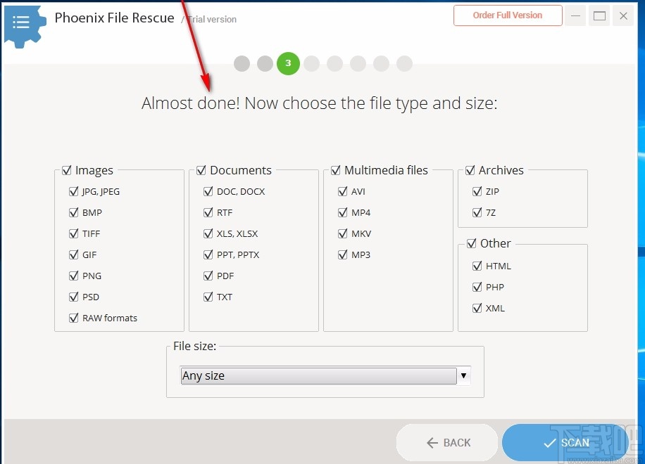 Phoenix File Rescue(文件恢复软件)