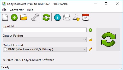 Easy2Convert PNG to BMP将PNG图片转为BMP图片的方法