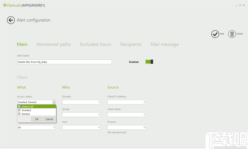 FileAudit(文件监控软件)