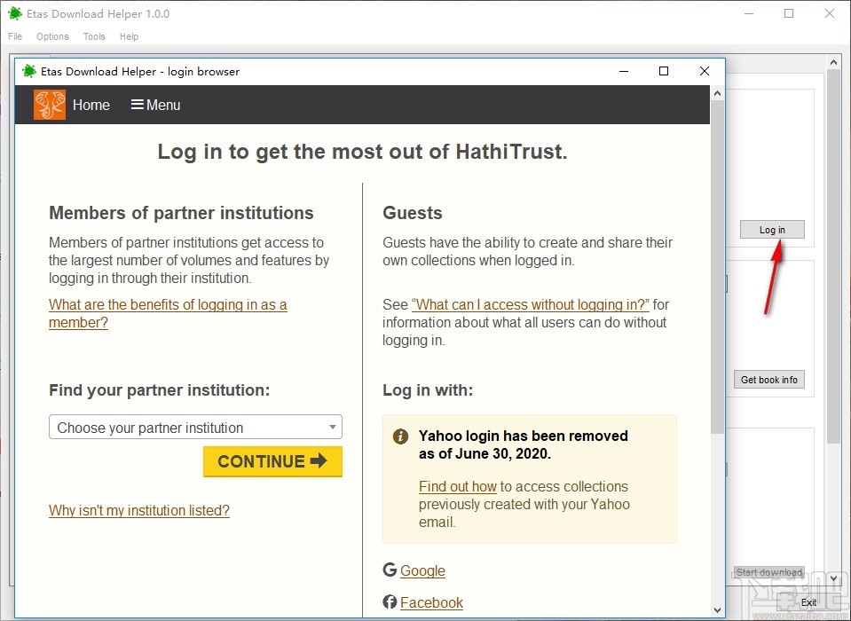 Etas Download Helper(书籍下载助手)