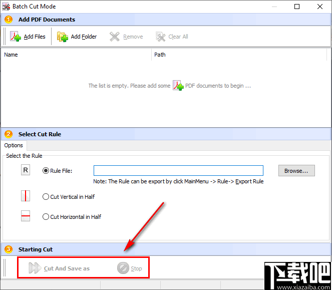 Boxoft PDF PageCut(PDF分割工具)
