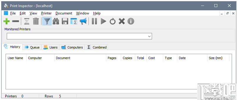 SoftPerfect Print Inspector(打印机监控软件)