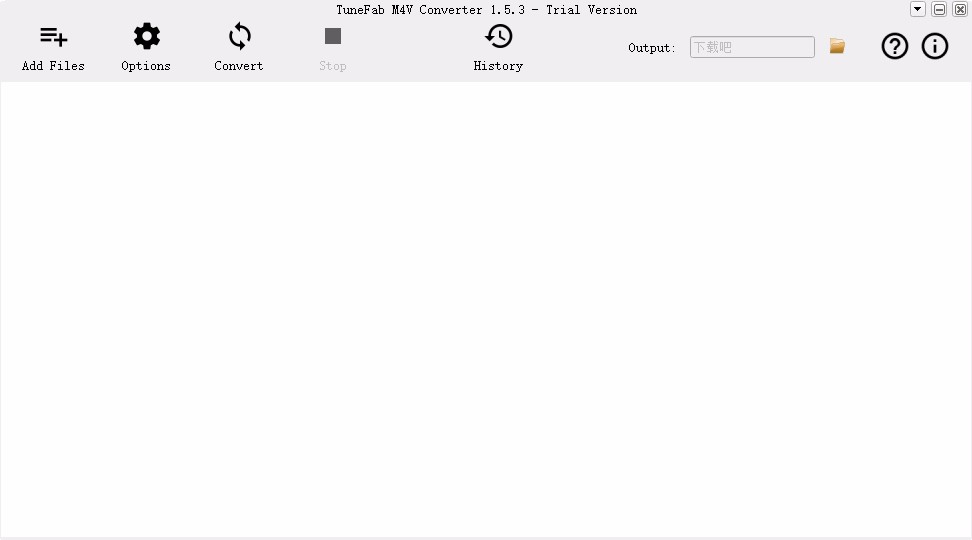 TuneFab M4V Converter设置中文的方法