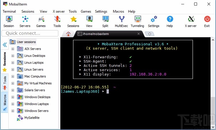 MobaXterm 21(远程终端控制软件)
