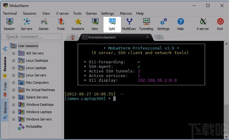 MobaXterm 21(远程终端控制软件)