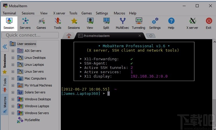 MobaXterm 21(远程终端控制软件)