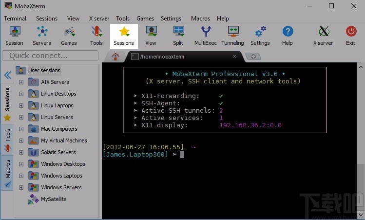 MobaXterm 21(远程终端控制软件)