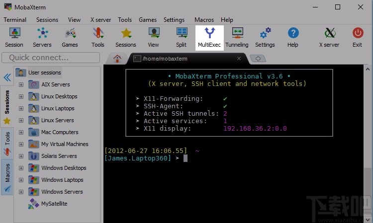 MobaXterm 21(远程终端控制软件)