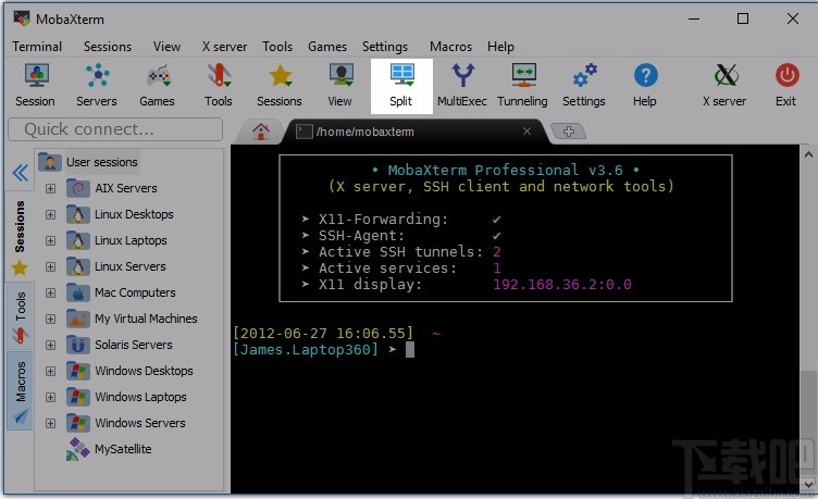 MobaXterm 21(远程终端控制软件)