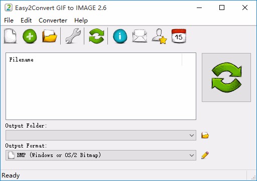 Easy2Convert GIF to IMAGE转换GIF图片格式的方法