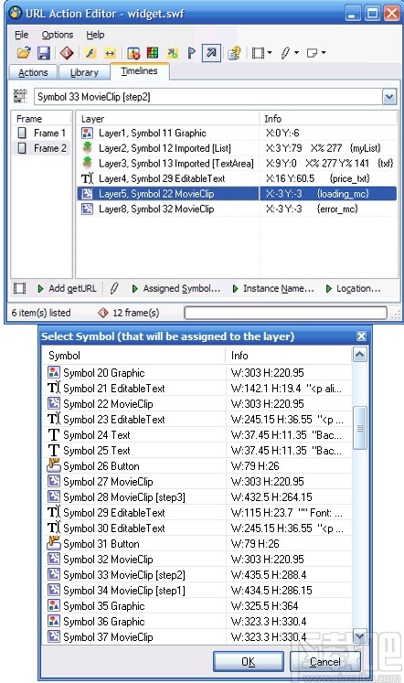URL Action Editorflash(SWF链接修改器)