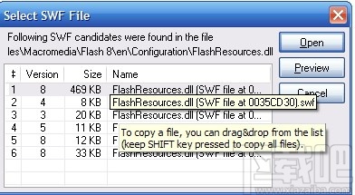 URL Action Editorflash(SWF链接修改器)
