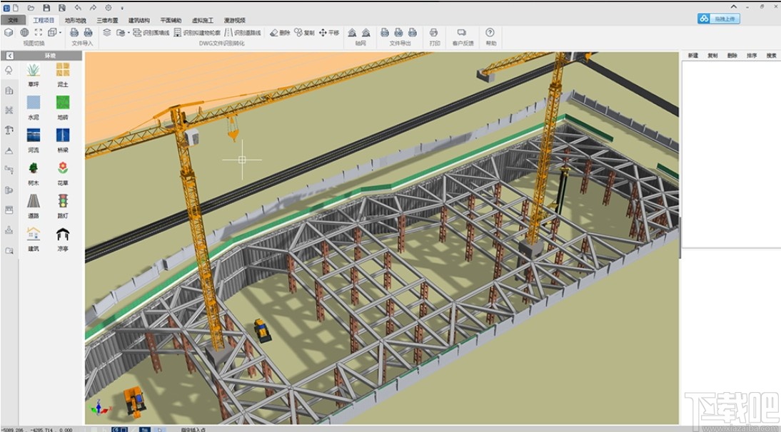 广联达BIM施工现场布置软件