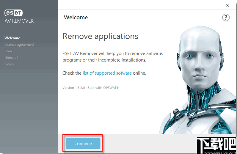 ESET AV Remover(杀毒软件强力卸载工具)