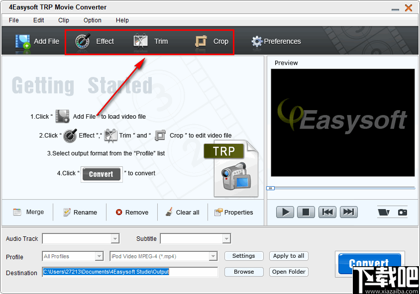 4Easysoft TRP Movie Converter(TRP视频格式转换器)