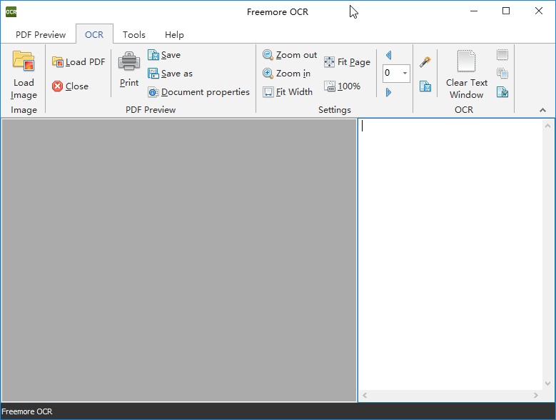 Freemore OCR移除PDF密码的方法