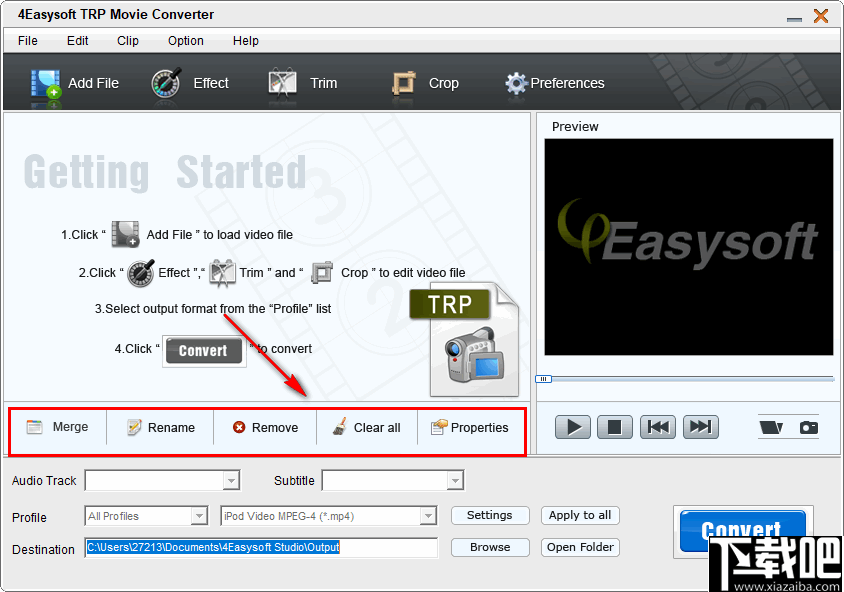 4Easysoft TRP Movie Converter(TRP视频格式转换器)