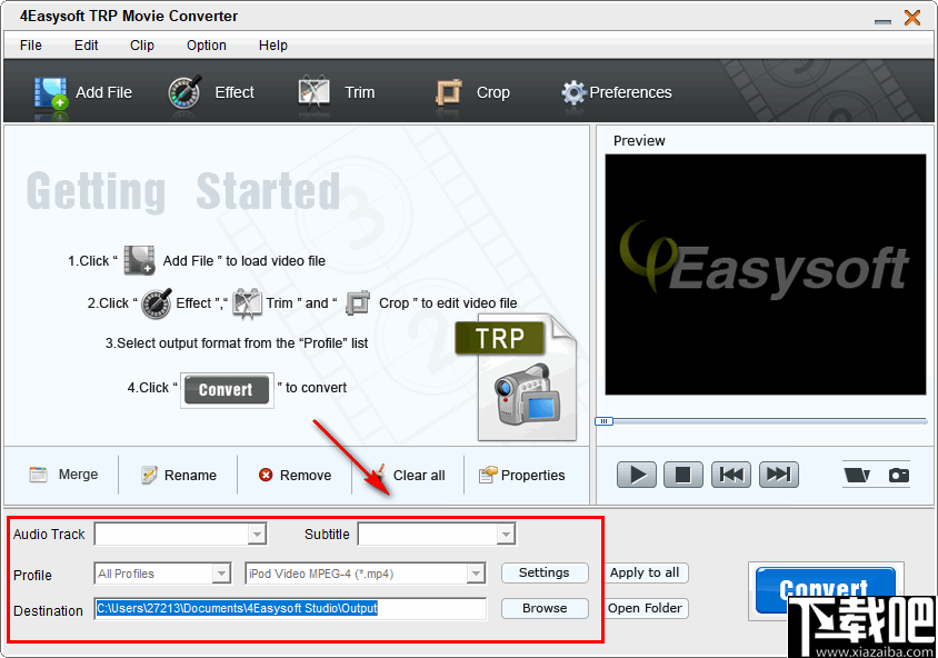 4Easysoft TRP Movie Converter(TRP视频格式转换器)