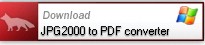 FoxPDF JPEG2000 to PDF Converter(JPEG2000转换成PDF转换器)