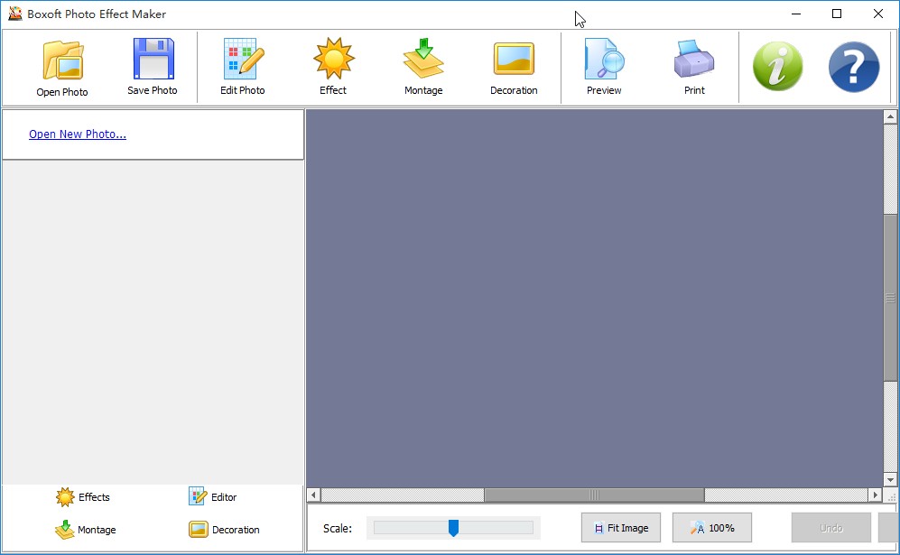Boxoft Photo Effect Maker裁剪图片的方法