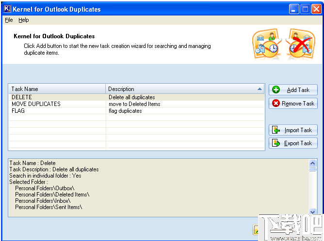 Kernel for Outlook Duplicates(重复邮件删除软件)