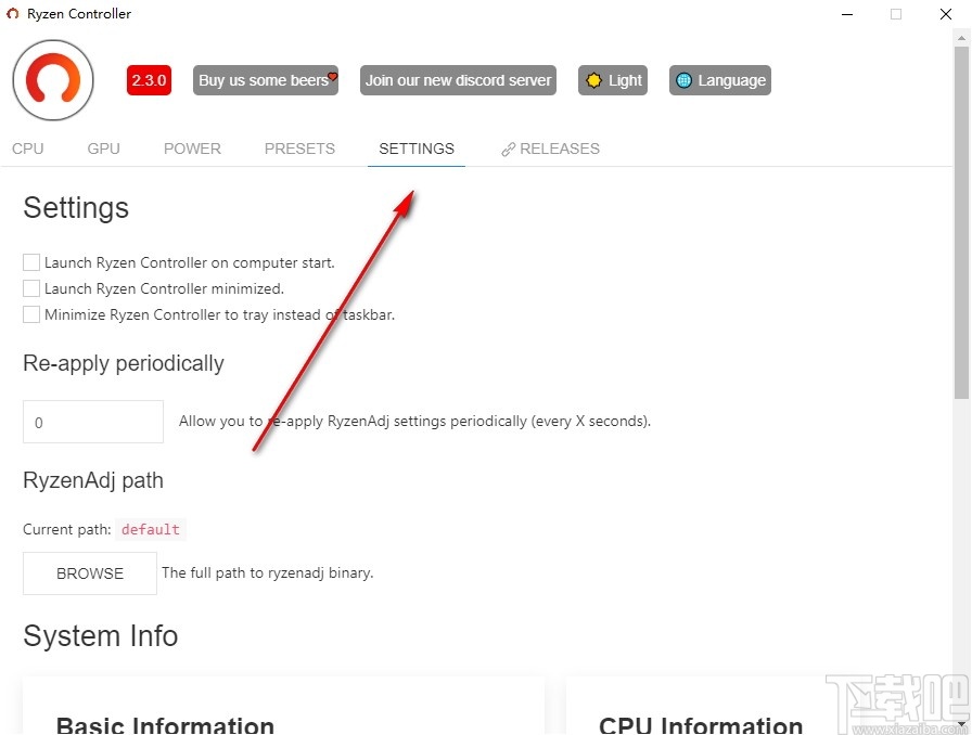 Ryzen Controller(解锁锐龙功耗墙软件)