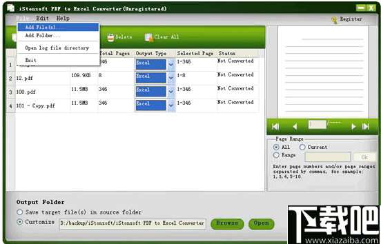 iStonsoft PDF to Excel Converter(PDF转Excel转换器)