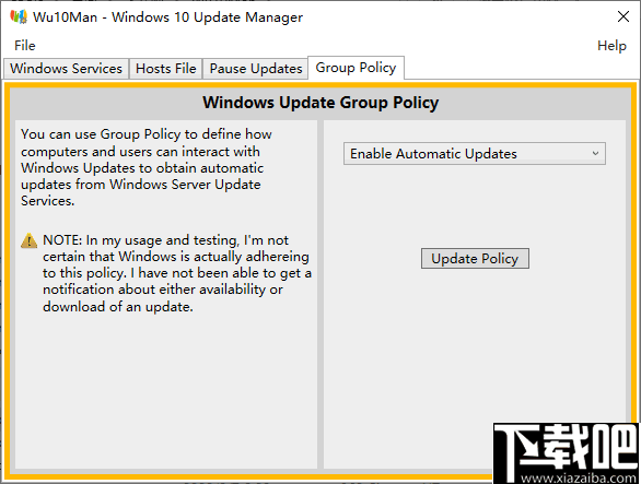 Win10Man(系统策略管理工具)