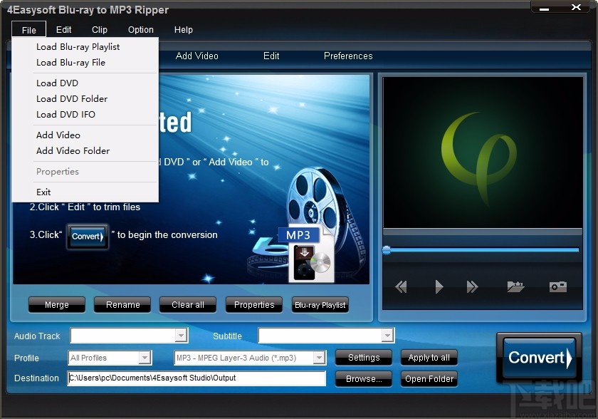 4Easysoft Blu-ray to MP3 Ripper(蓝光转MP3转换器)