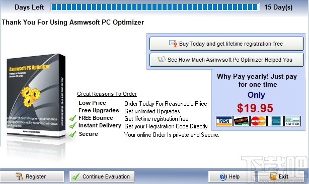 Asmwsoft PC Optimizer(系统优化工具)