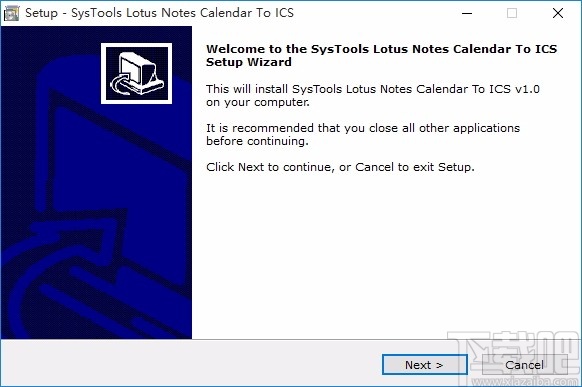 SysTools Lotus Notes Calendar To ICS(NSF转ICS工具)