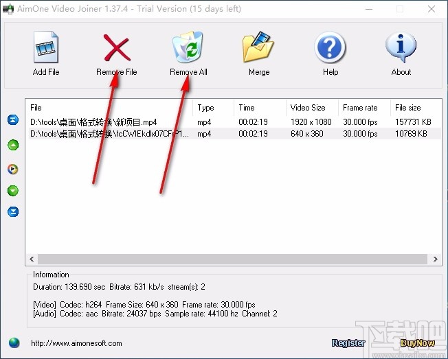 AimOne Video Joiner(视频合并软件)