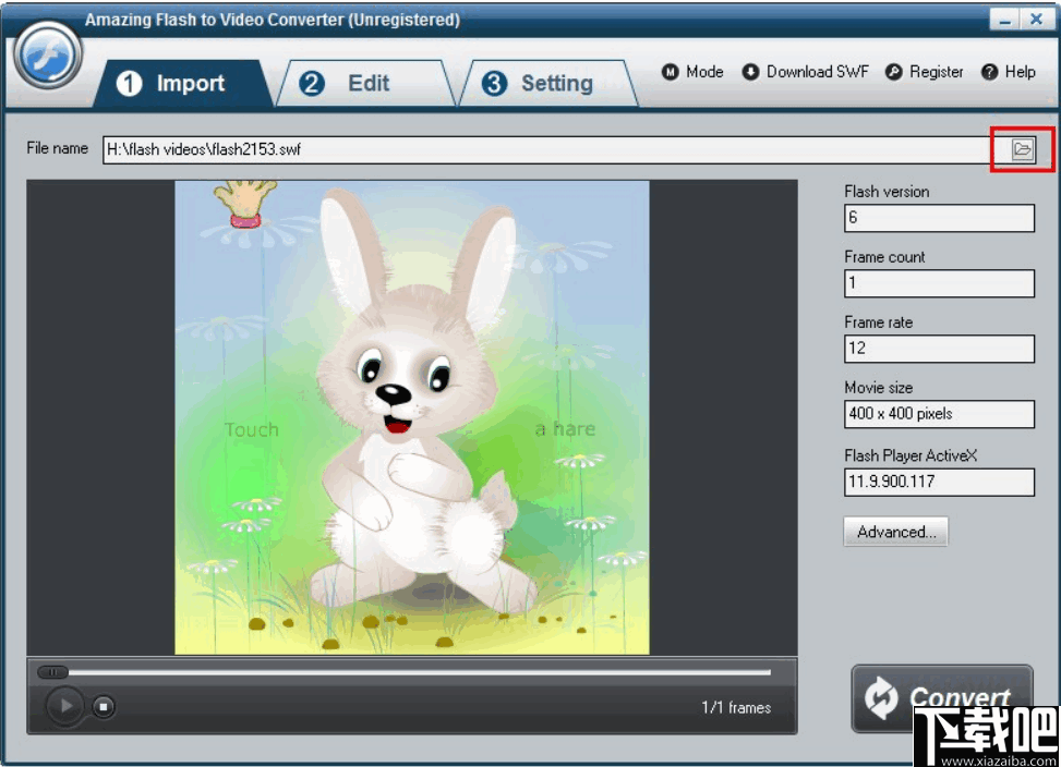 Amazing Flash to Video Converter(flash转视频软件)