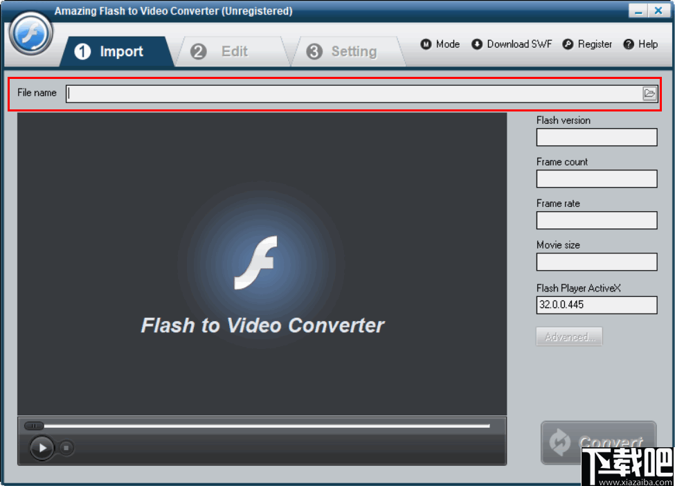 Amazing Flash to Video Converter(flash转视频软件)