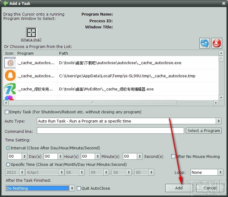 AutoClose(定时自动关闭程序工具)