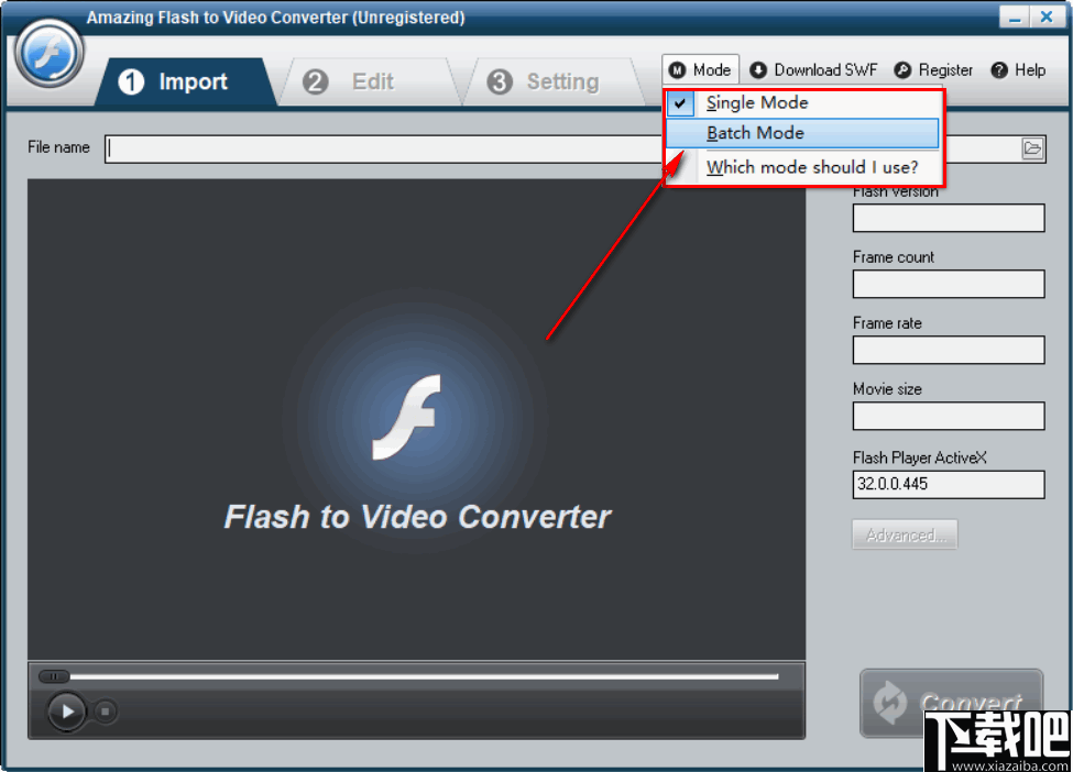 Amazing Flash to Video Converter(flash转视频软件)
